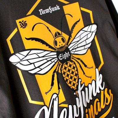 画像3: 【NEWFUNK】Honey Bee Long Sleeve Shirt (Shadow)