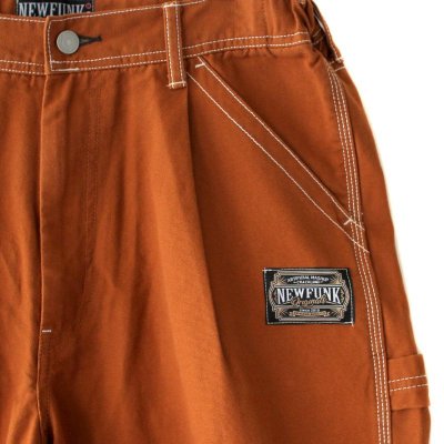 画像1: 【NEWFUNK】Painter Pants (Camel)