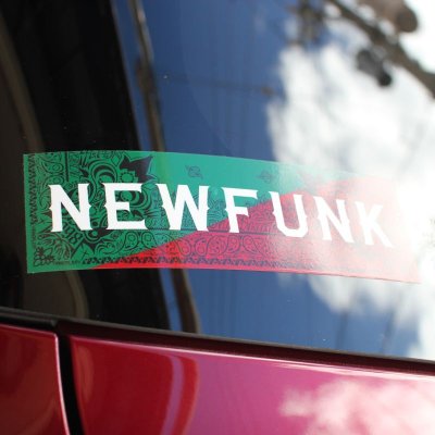 画像2: 【NEWFUNK】Hi Quality Sticker (Rd/Gr)