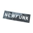 画像1: 【NEWFUNK】Hi Quality Sticker (Bk/Gr) (1)