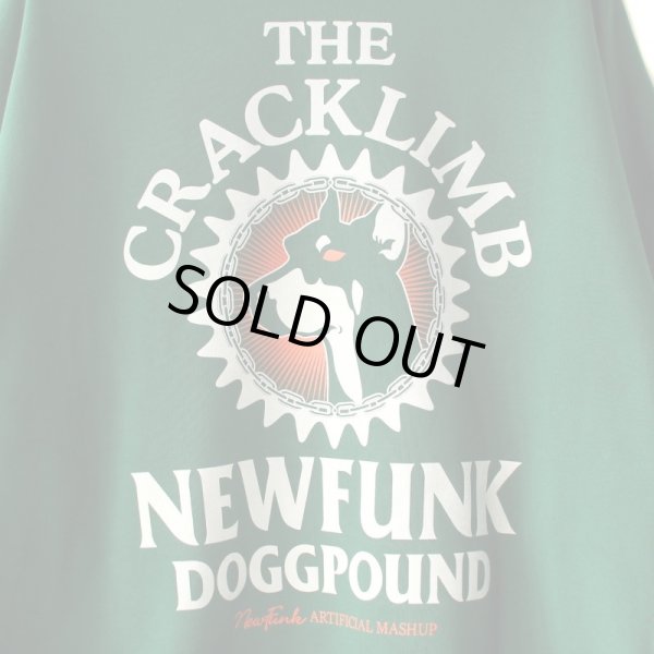 画像3: 【NEWFUNK】DOGGPOUND CREW NECK SWEAT (Ivy Green) (3)