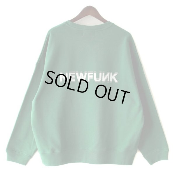 画像2: 【NEWFUNK】DOGGPOUND CREW NECK SWEAT (Ivy Green) (2)