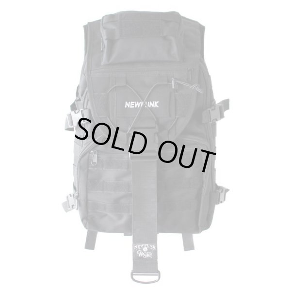 画像1: 【NEWFUNK】TACTICAL BACKPACK (Black) (1)