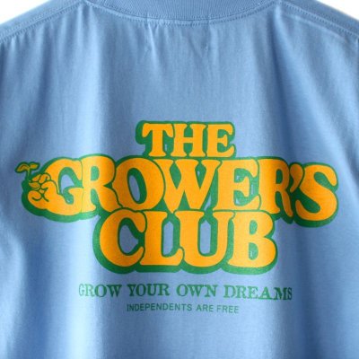 画像2: 【THE GROWER'S CLUB】T-shirt (Sax Blue)