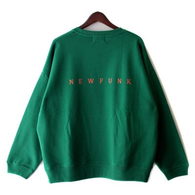 画像2: 【NEWFUNK】McG CREW NECK SWEAT (Ivy Green)