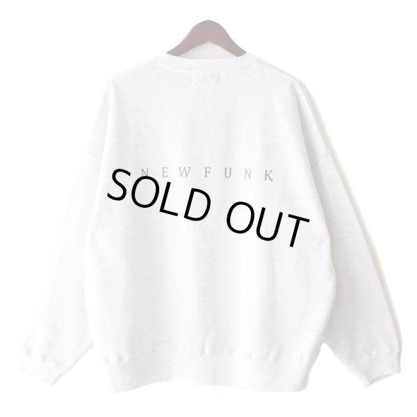 画像2: 【NEWFUNK】McG CREW NECK SWEAT (Light Gray) (2)