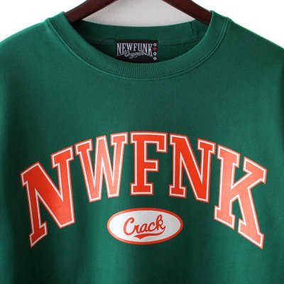 画像1: 【NEWFUNK】McG CREW NECK SWEAT (Ivy Green)