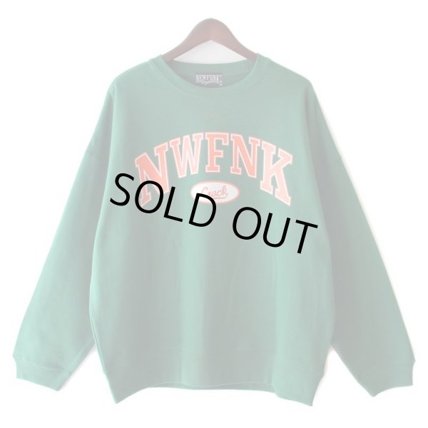 画像1: 【NEWFUNK】McG CREW NECK SWEAT (Ivy Green) (1)