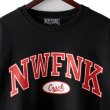 画像3: 【NEWFUNK】McG CREW NECK SWEAT (Black) (3)