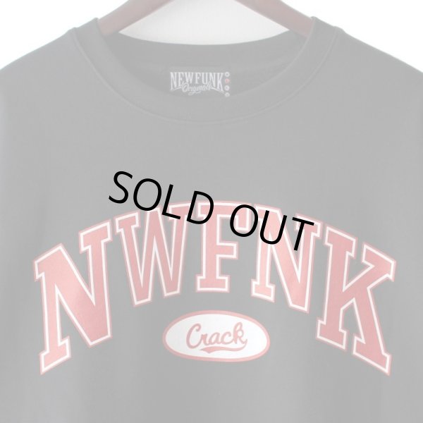 画像3: 【NEWFUNK】McG CREW NECK SWEAT (Black) (3)