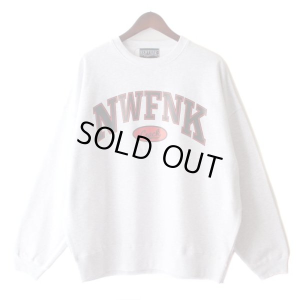 画像1: 【NEWFUNK】McG CREW NECK SWEAT (Light Gray) (1)