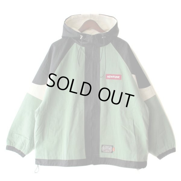 画像1: 【NEWFUNK】Hoodie Jacket (Green) (1)