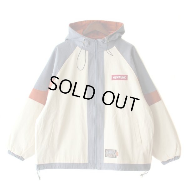 画像1: 【NEWFUNK】Hoodie Jacket (White) (1)