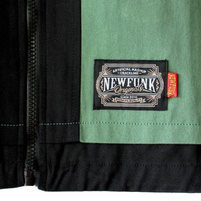 画像2: 【NEWFUNK】Hoodie Jacket (Green)