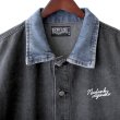 画像3: 【NEWFUNK】Wash Denim Jacket (Black) (3)