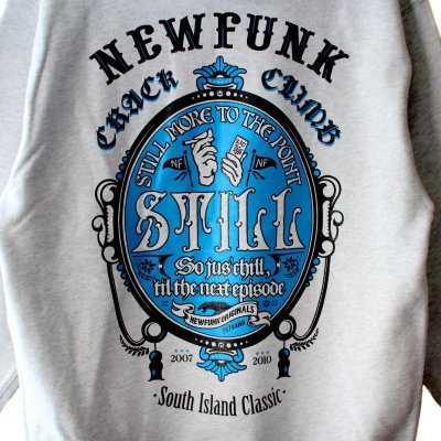 画像1: 【NEWFUNK】STILL HOODIE (Light Gray)