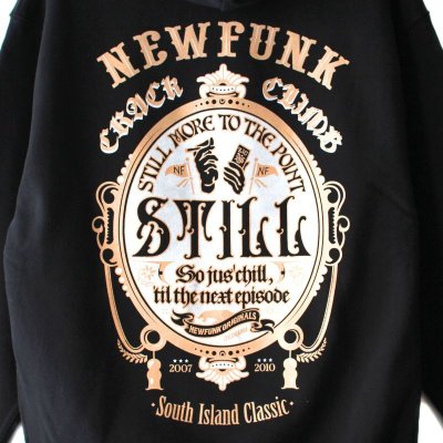 画像1: 【NEWFUNK】STILL HOODIE (Black)