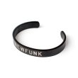 画像1: 【NEWFUNK】Logo Bangle (Black) (1)