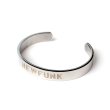 画像1: 【NEWFUNK】Logo Bangle (Silver) (1)