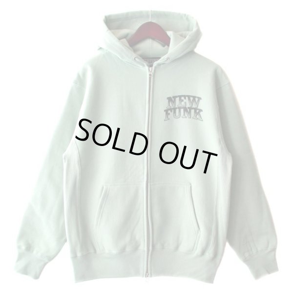 画像2: 【NEWFUNK】DRIVE ZIP HOODIE (Smoky Green) (2)