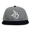 画像2: 【LIBE BRAND】LB ORIGINAL BB CAP "Snapback" (Gray/Black) (2)