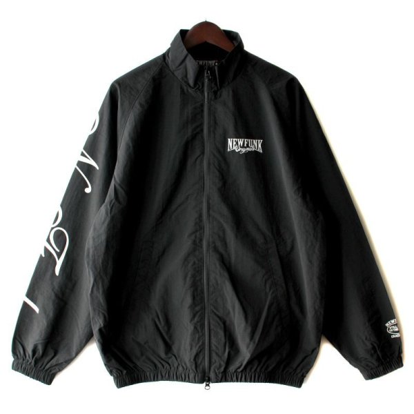 画像1: 【NEWFUNK】NFO TRACK JACKET // Type【B】(Black) (1)