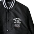 画像3: 【NEWFUNK】KEEP SHININ STADIUM NYLON JACKET (Black) (3)