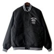 画像1: 【NEWFUNK】KEEP SHININ STADIUM NYLON JACKET (Black) (1)