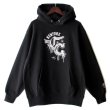 画像1: 【NEWFUNK × DAM ONE】CRACK HOODIE (Black) (1)