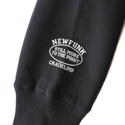 画像3: 【NEWFUNK × DAM ONE】CRACK HOODIE (Black)