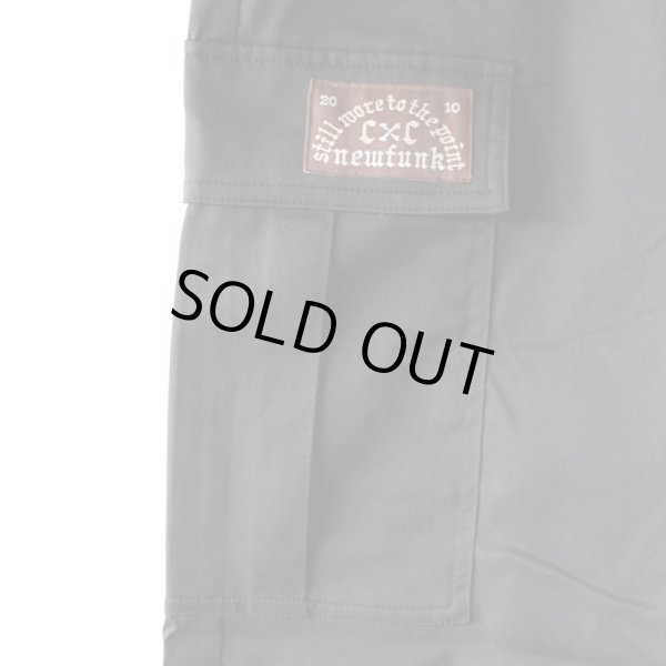 画像3: 【NEWFUNK】MILLITARY CARGO PANTS (Black) (3)