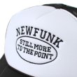 画像4: 【NEWFUNK】Sauce Mesh Cap -Curve- (White/Black) (4)