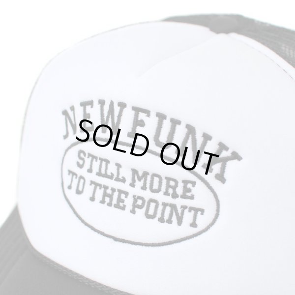 画像4: 【NEWFUNK】Sauce Mesh Cap -Curve- (White/Black) (4)