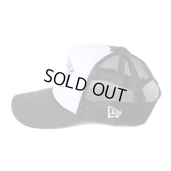画像2: 【NEWFUNK】Sauce Mesh Cap -Curve- (White/Black) (2)