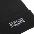 画像2: 【NEWFUNK】NFO KNIT CAP (Black) (2)