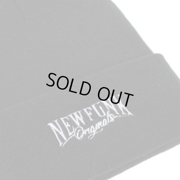 画像2: 【NEWFUNK】NFO KNIT CAP (Black) (2)
