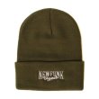 画像1: 【NEWFUNK】NFO KNIT CAP (Olive) (1)