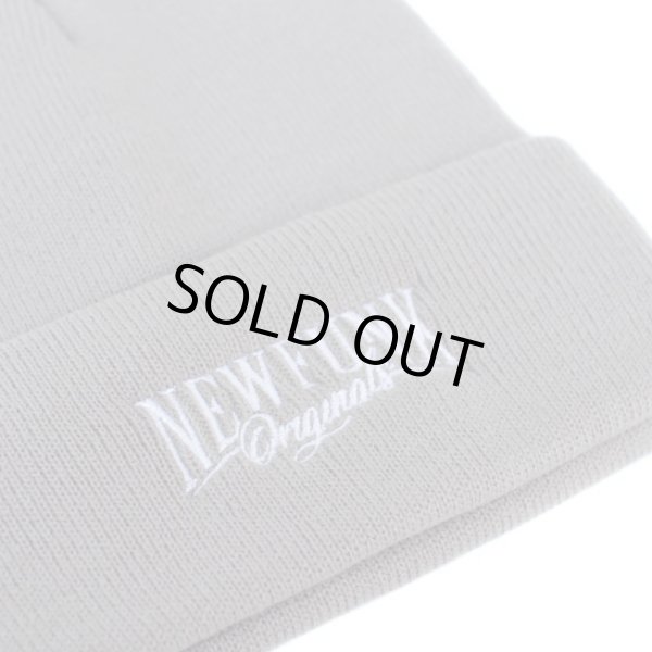 画像2: 【NEWFUNK】NFO KNIT CAP (Gray) (2)