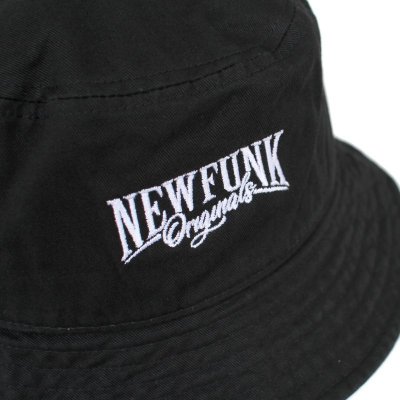 画像1: 【NEWFUNK】NFO Bucket Hat (Black)