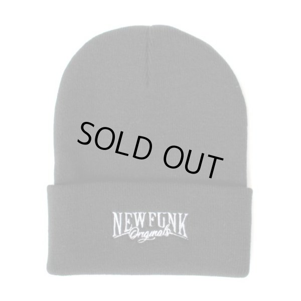 画像1: 【NEWFUNK】NFO KNIT CAP (Black) (1)