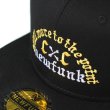 画像4: 【NEWFUNK】BROWN SNAPBACK CAP (Black) (4)