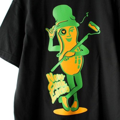 画像2: 【NEWFUNK】Lucky Peanut TEE (Black)