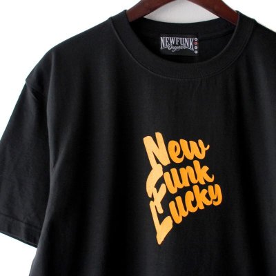 画像1: 【NEWFUNK】Lucky Peanut TEE (Black)