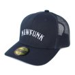 画像1: 【NEWFUNK】Retro Trucker Mesh Cap (Dark Navy) (1)