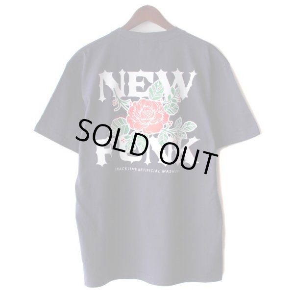 画像1: 【NEWFUNK】HASU TEE (Navy) (1)