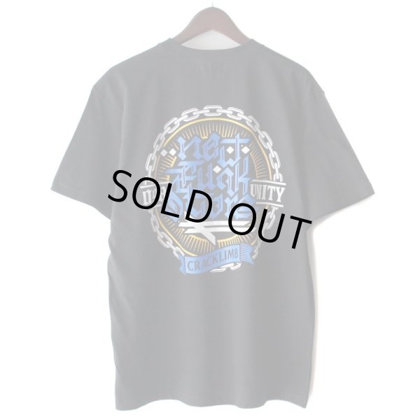 画像1: 【NEWFUNK】UNITY CHAIN TEE (Black) (1)