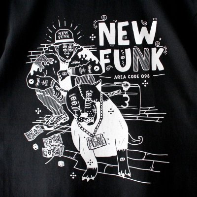 画像3: 【NEWFUNK】SIBA "COOL J" TEE (Black)