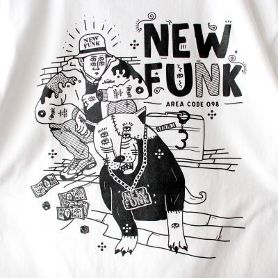 画像3: 【NEWFUNK】SIBA "COOL J" TEE (White)