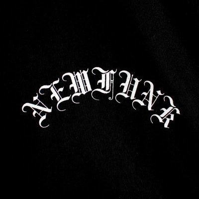 画像1: 【NEWFUNK】INDE TEE (Black)