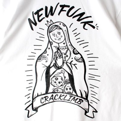 画像2: 【NEWFUNK】SIBA "MARIA" TEE (White)